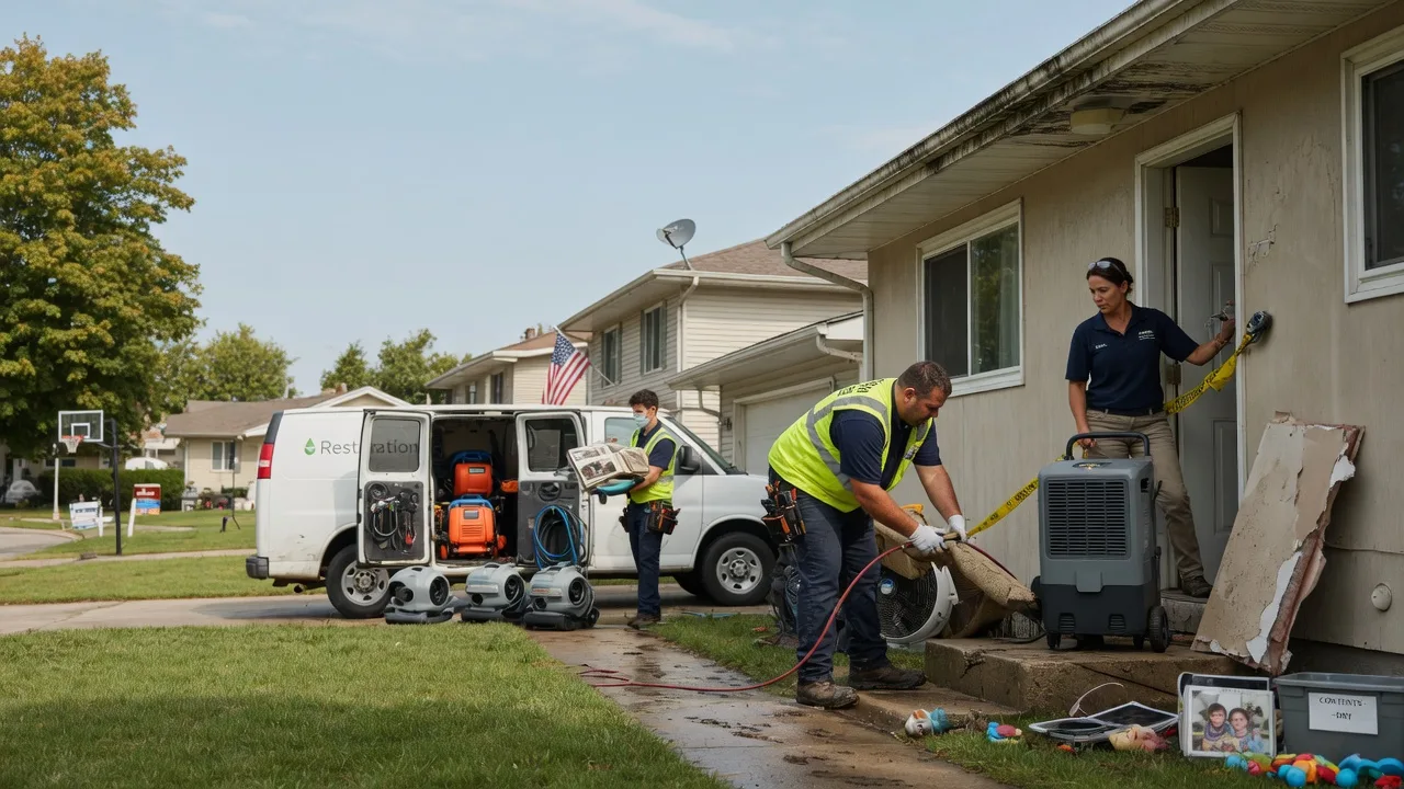 Water Damage Restoration in Lott, TX near me